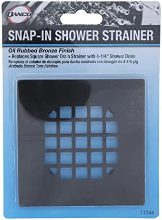 Danco 11046 Snap-In Shower Strainer & Drain Cover, Oil Rubbed Bronze - Image 5
