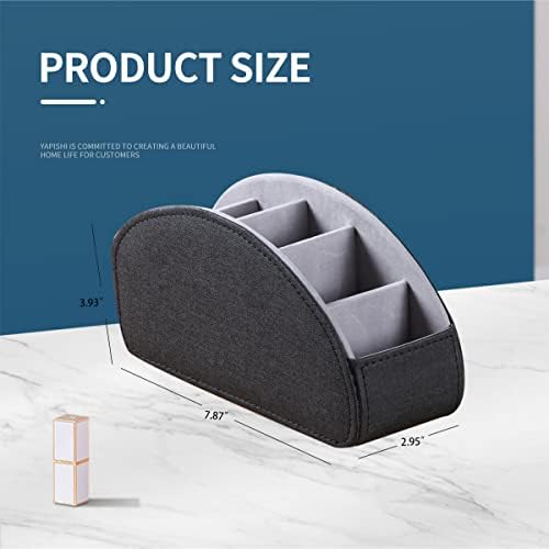 TV Remote Control Holder, Remotes Caddy for Table Desk Nightstand Organizer - Image 3