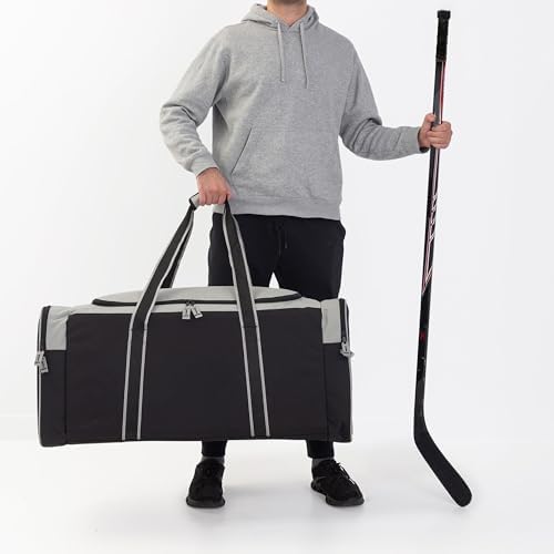 Jetstream Heavy Duty Multi Pocket Durable Sports Gym Equipment Travel Duffel Bag - Image 2