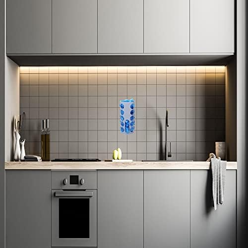 Wall-Mounted Plastic Bag Holder (2 Pack) - Multi-Use Kitchen Organizer for Grocery Bags, Socks & Underwear | Space-Saving Design with Adhesive & Screws - Image 3