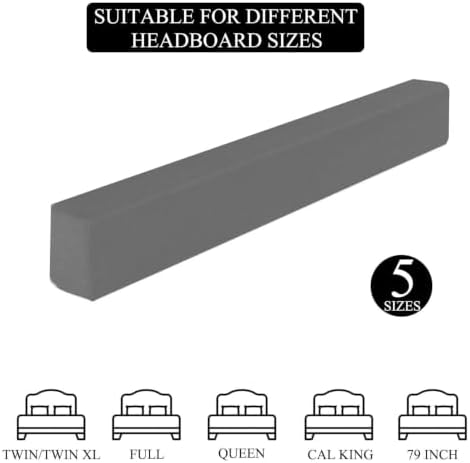 Cal King Bed Gap Filler with Washable Cover 71x4x8 Inch - Image 4