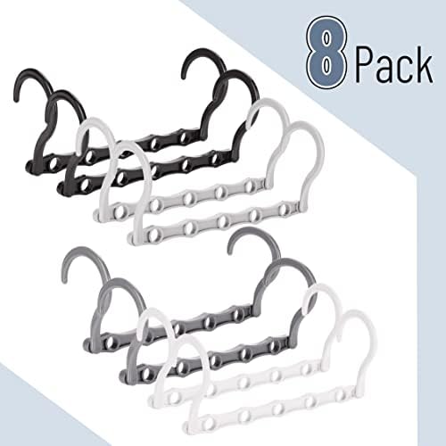 Mr. Pen- Space Saving Hangers, 8 pcs, 360° Rotating Hooks - Image 2