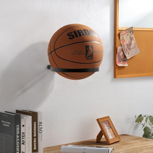 Corner Garage Ball Storage Rack, Wall Mount Ball Holder Space Saving - Image 4