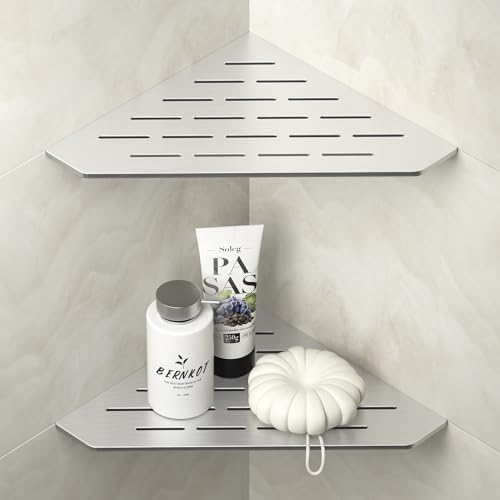 Corner Shower Shelf for Tiled Wall by Bernkot