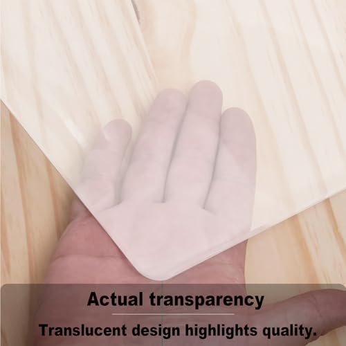48” x 24”Silicone mat, Large Silicone Heat-Resistant mat, Kitchen countertop Non-Slip mat, Craft Table placemat.(Translucent) - Image 3