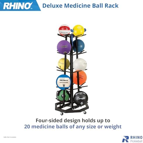 Champion Sports Medicine Ball Storage – Durable Racks & Trees for Organized Gym, Fitness & Sports Storage - Image 3