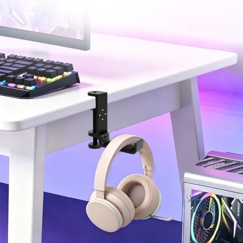 All Aluminum Foldable Headphone Holder,Black - Image 7