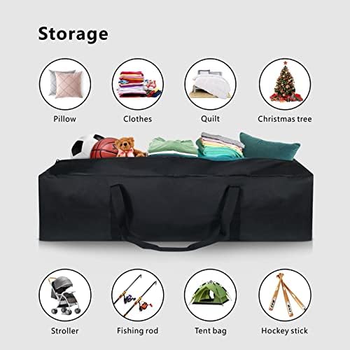 TOPDesign 1-Pack Long Storage Duffle Bag – 46" x 12.5" x 12.5", 30Gal - Image 4