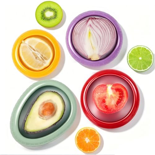 T-Raputa Avocado Saver and Onion Storage - Reusable refrigerator Avocado storage containers - is the storage Apples, Tomatoes, Tomato,Lemon, potato for Ideal by T-Raputa