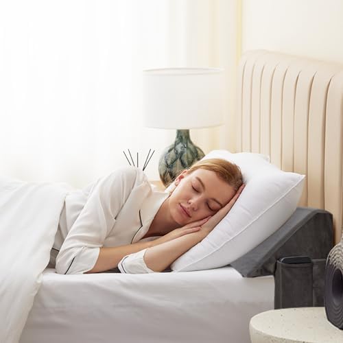 Bedluxe King Bed Wedge Pillow for Headboard, Fill The Gap (0-7") - Image 2