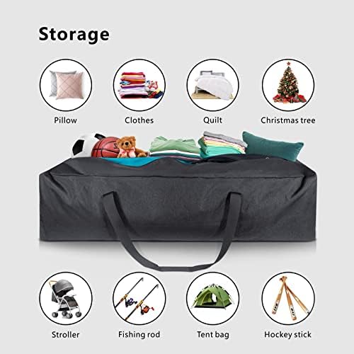 TOPDesign 1-Pack Long Storage Duffle Bag – 46" x 12.5" x 12.5", 30Gal - Image 4
