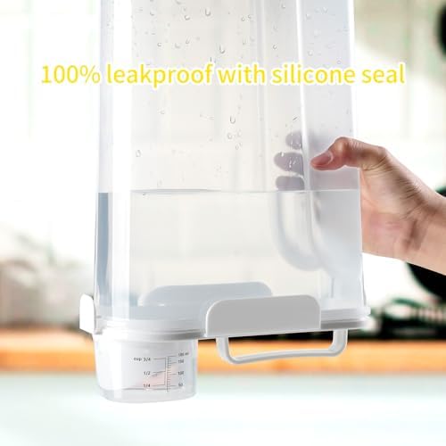 Rice Container,Rice Storage Container,5L,5.2Qt Tcereal Storage Container - Image 5