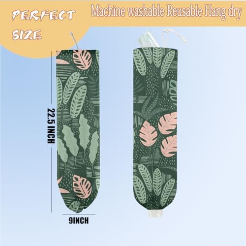 Seaweed Plastic Bag Holder, Grocery Bag Holder, Plastic Storage Bags - Image 2