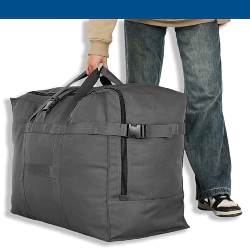 Arxus Large Duffel Bag, Waterproof Carry on Weekend Overnight Storage Bag over Luggage for Airline, Travel, Camping, Moving - Image 2