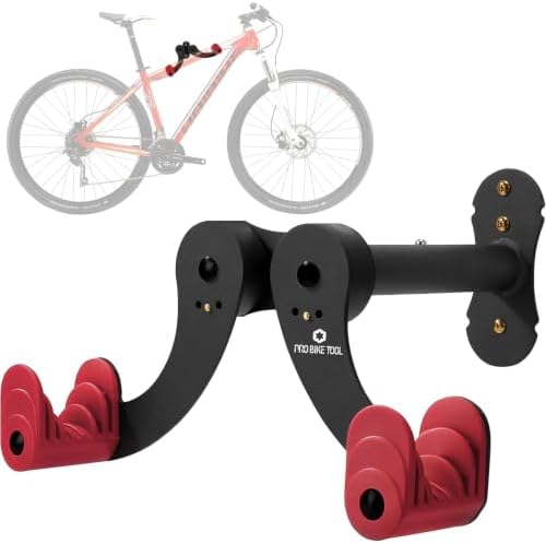 PRO BIKE TOOL Bike Rack for Garage Wall Mount - Horizontal Bike Storage by PROBIKETOOL