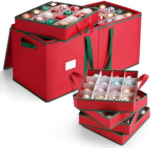MaidMAX Ornament Storage Box, Ornament Storage, Christmas Ornament Storage by MaidMAX