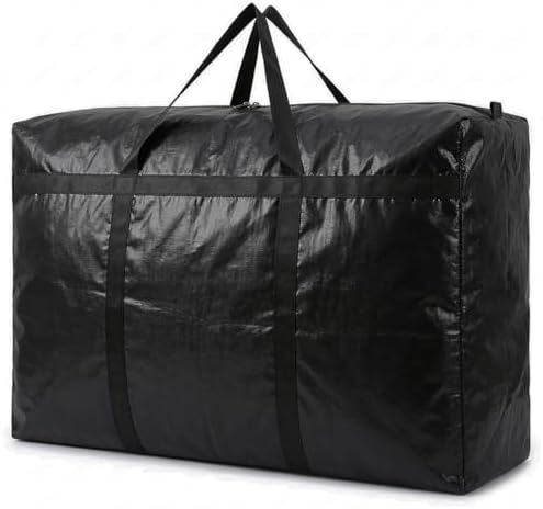 Heavy Duty Storage Bag with Handles for Moving & Storage (21Gal - 1 Pack) by IWEIK