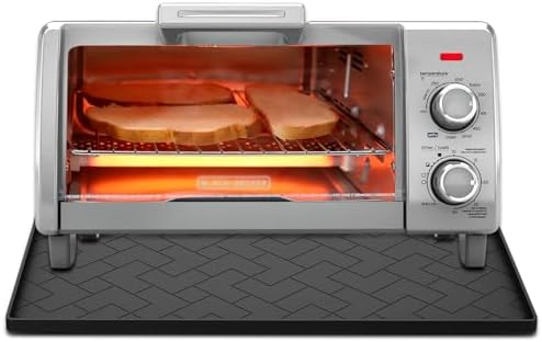 Silicone Heat Resistant Mat For Air Fryer-18''x15''x0.5''Perfect for Ninja,Cosori,Chefman and Most Air Fryers Bottom Silicone air fryer accessories-Protects Countertops From Damage and Scratches - Image 6