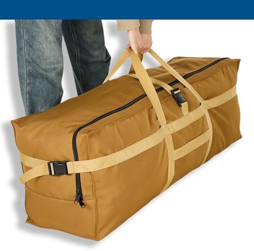Arxus Large Duffel Bag, Waterproof Carry on Weekend Overnight Storage Bag over Luggage for Airline, Travel, Camping, Moving - Image 2