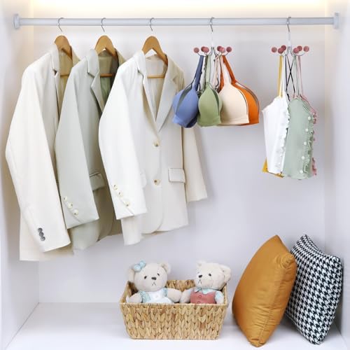 TOPIA HANGER Hoodie Hangers 2-Pack with 6 Cedar Balls, 360° Swivel, CT43C - Image 6