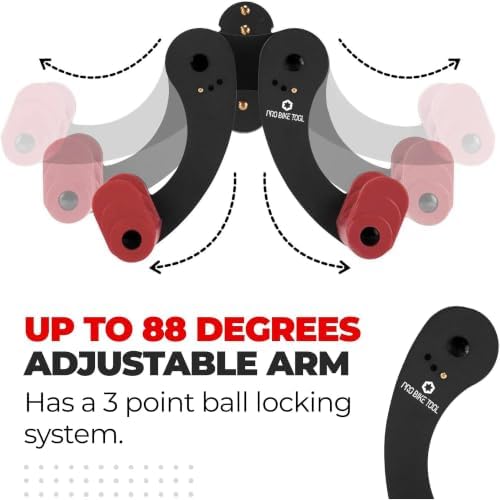 PRO BIKE TOOL Bike Rack for Garage Wall Mount - Horizontal Bike Storage - Image 5
