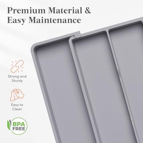 Lifewit Utensil Organizer for Kitchen Drawers, Expandable Utensil Tray - Image 6