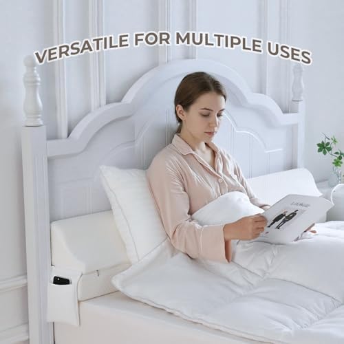 Bed Wedge Gap Filler Twin Size, Wedge Pillow for Headboard Gap, 39×10×6 in - Image 7