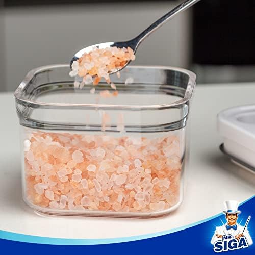 MR.SIGA 4 Pack Airtight Food Storage Container Set - Image 4