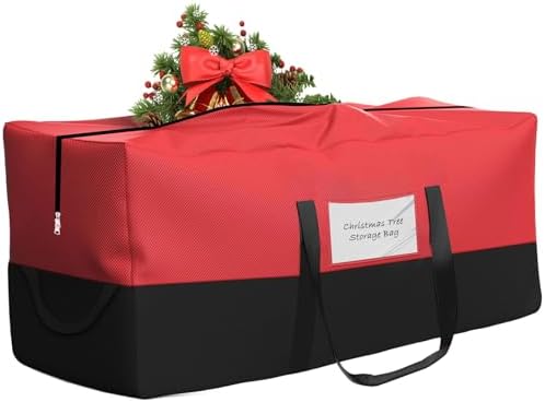 Christmas Tree Storage Bag 8 Ft Artificial Tree 600D Oxford Storage Bag by HighQualityBetterLife