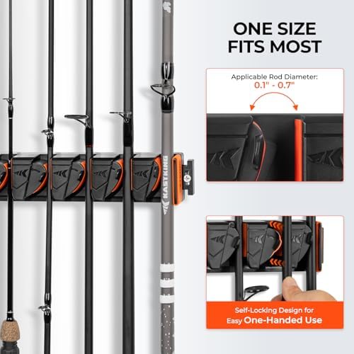 KastKing Vertical Fishing Rod Holder, 5.5 lb Capacity - Image 3