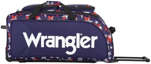 Wrangler 30" Wesley Rolling Duffel Bag, American Stars - Image 3