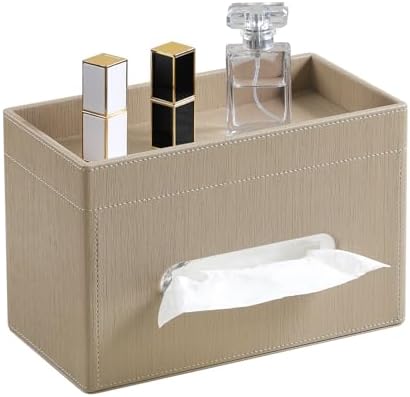 Plus Size Tissue Box Cover, Rectangle Tissue Box Organizer, Wood by MEIBOOCH