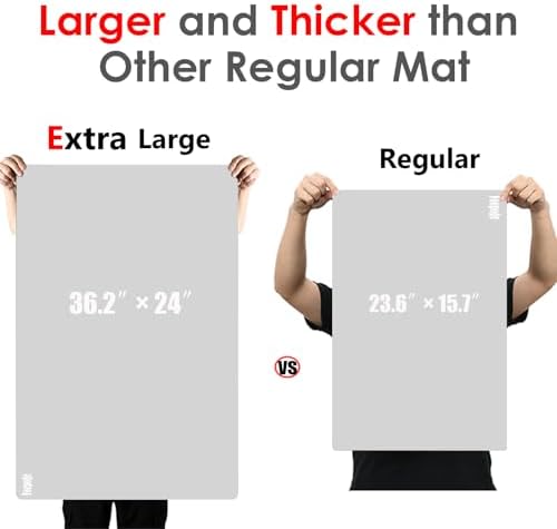 Extra Large Silicone Mat for Resin 36.2" x 24" 2MM Thick Silicone Craft Mat - Image 2