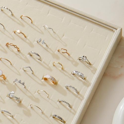 Large Velvet Jewelry Tray Display Drawer Inserts 2 Pack - Image 5