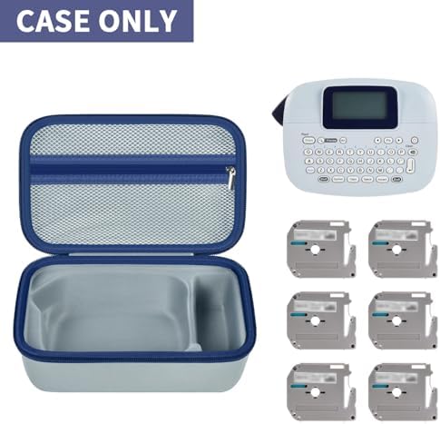 GWCASE Hard Case for Brother P-Touch PTM95 PT90 Handy Label Maker, Gray - Image 2