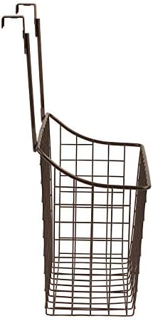 Spectrum Hanging Baskets for Organizing (Large, Bronze) - Grid Over the Cabinet Wire Basket, Door Hanging Storage Organizer for Cleaning Supplies, Washcloths, & Hand Towels (Pack of 6) - Image 5