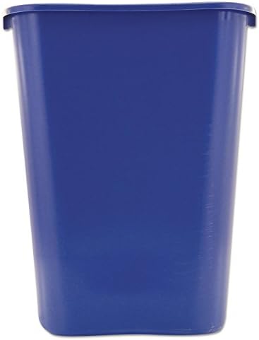 Rubbermaid Commercial Products Deskside Recycling Can, 10.25-Gallon/41-Quart, Blue Recycling Symbol, Plastic, for Bedroom/Bathroom/Office/Under Desk/Sink, Pack of 12 - Image 3