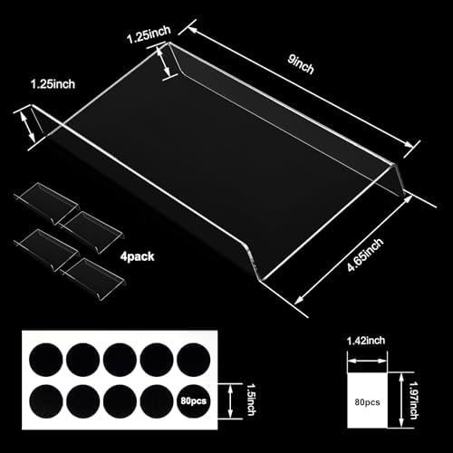 Acrylic Seasonings Spice Rack,Acrylic Spice Drawer Organizer,4 Tier,for Drawer/Countertop,Organize and Display Your Spices,and Seasonings(Jars not included) - Image 2