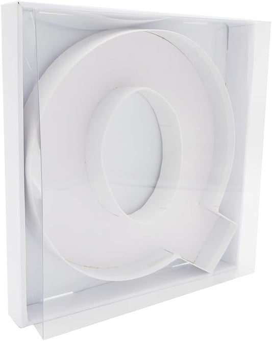 12" Fillable Cardboard Letter Charcuterie Gift Cupcake Box With Cover Sweets Packaging (Q)