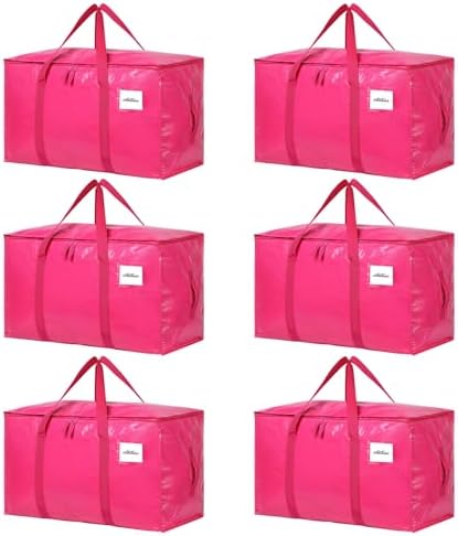 Extra Heavy Duty Large Moving Bags with Zippers and Reinforced Handles by Unknown