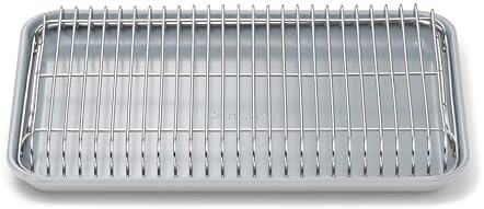 Caraway Non-Stick Ceramic Baking Sheet and Cooling Rack by Unknown