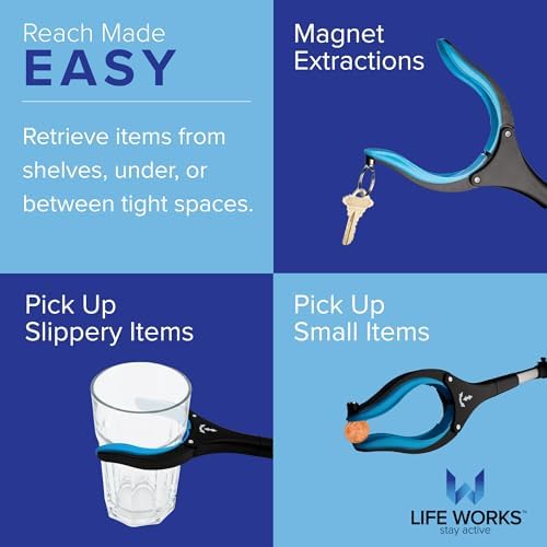 Reacher Grabber Tool, Senior Pickup, Long Trash Picker Upper - Image 4
