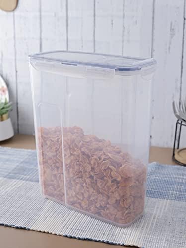 LOCK & LOCK LocknLock Easy Essentials Rectangular Food Storage Container With Flip Top Lid -18.1-Cup, Clear - Image 6