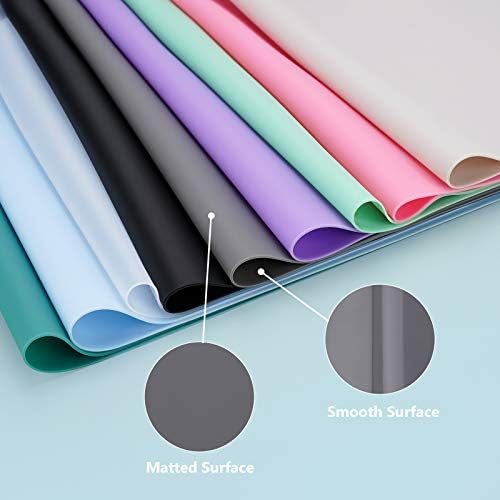 Gartful Extra Large Silicone Mats for Countertop, 28" by 20" Multipurpose Mat, Counter Table Protector, Desk Saver Pad, Placemat Nonstick Nonskid Heat-Resistant Pad, Dark Gray - Image 3
