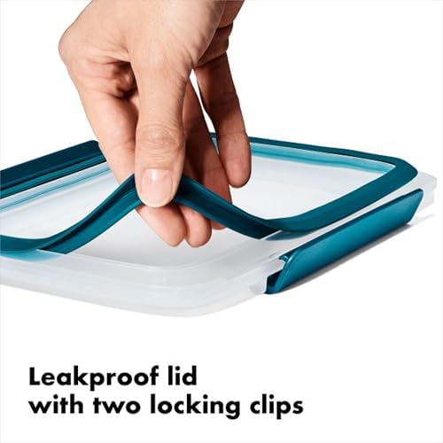 OXO Good Grips Prep & Go Food Storage Salad Container - 6.3 Cup, Teal - Image 3