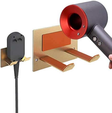 XIGOO Self Adhesive Hair Dryer Holder Wall Mounted by XIGOO