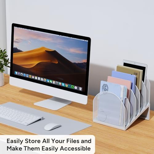 5-Section Desk File Organizer - Image 5