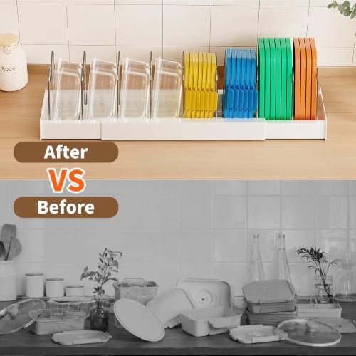 Antigo 2 Pack Expandable Pots and Pans Organizer, lid organizer - Image 6