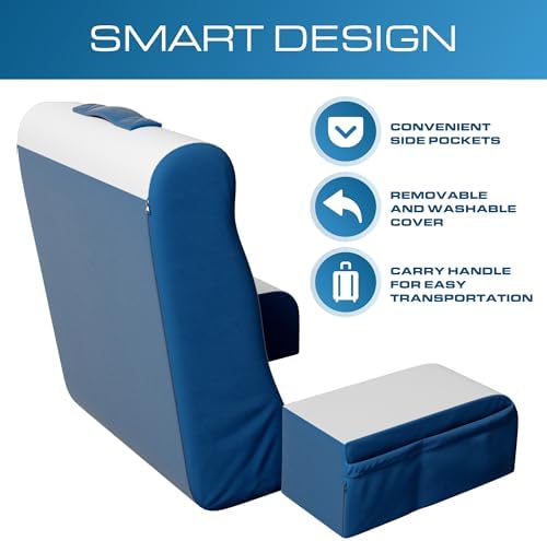 Kolbs Wedge Reading Pillow, Cushion with Arms for TV, Books, Nursing, Back - Bed Pillow for Sitting Up in Comfort, Plush Backrest Pillow. Sit Up in Comfort - Image 6