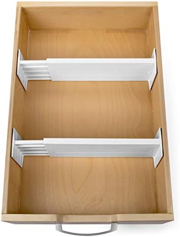 Dial Industries Dresser Drawer Organizer Dividers, Set of 2, 4.5" Deep - Image 3